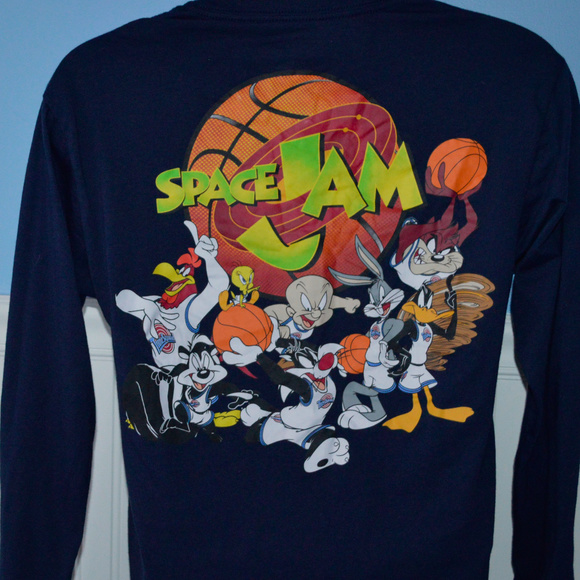 Looney Tunes Other - Looney Tunes Space Jam Long Sleeve T Shirt New!